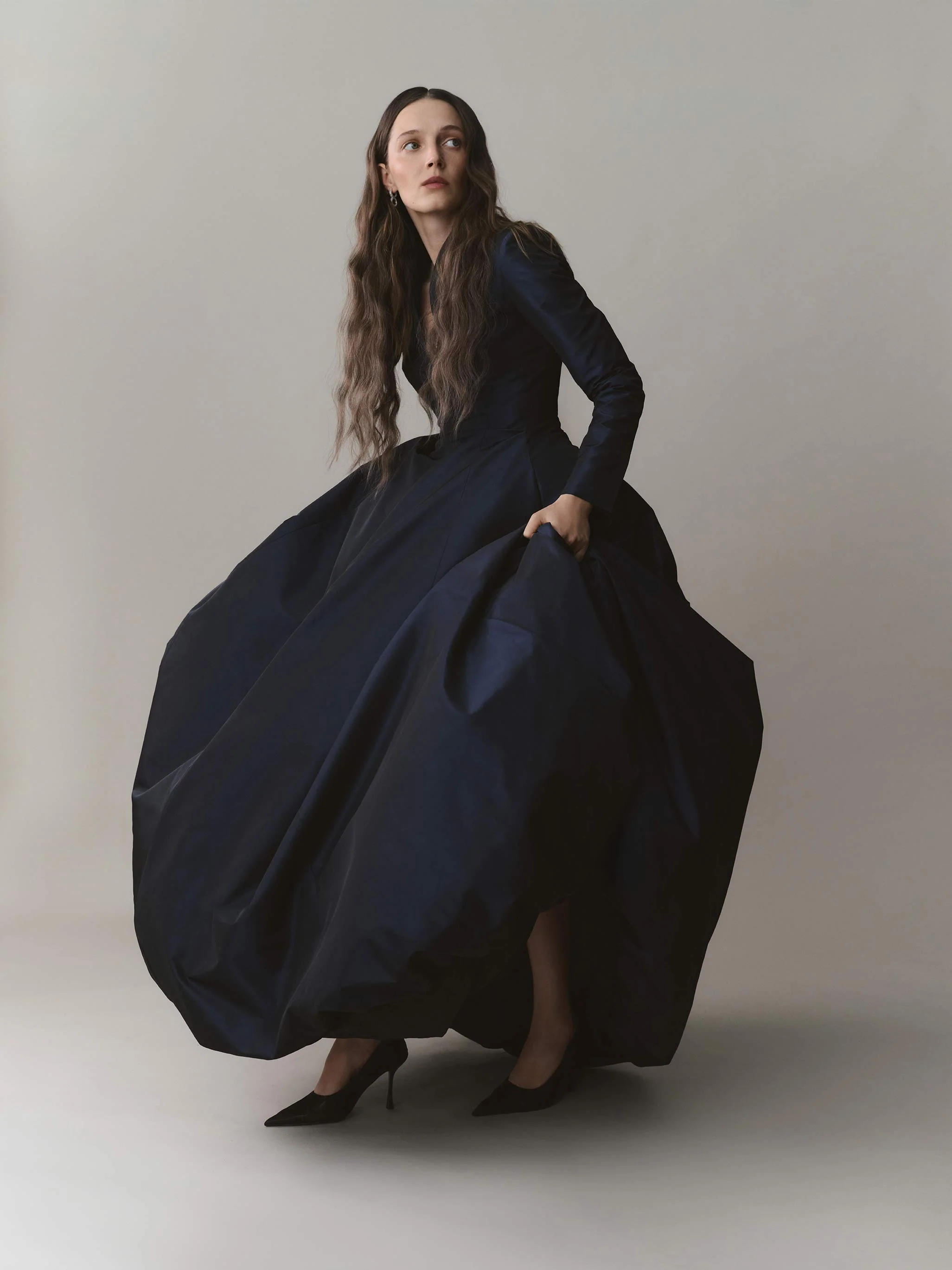 A-line Taffeta Dress - Image 4