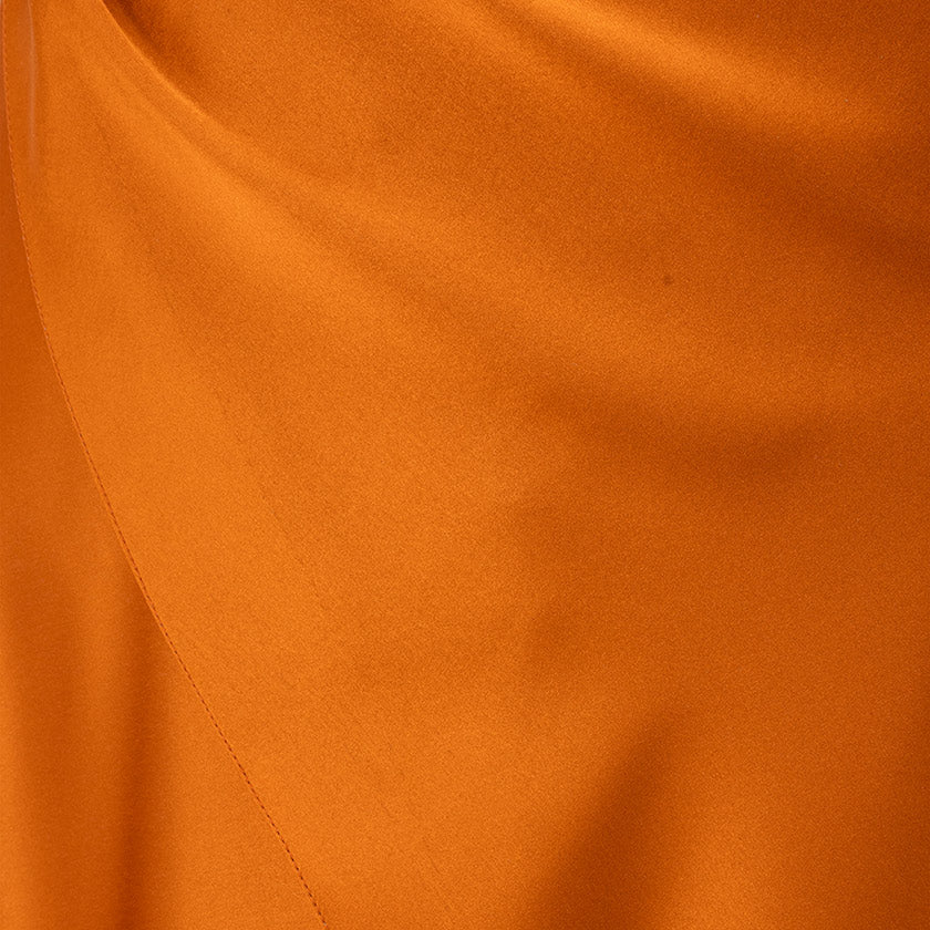 Asymmetrical Satin Dress - Image 5