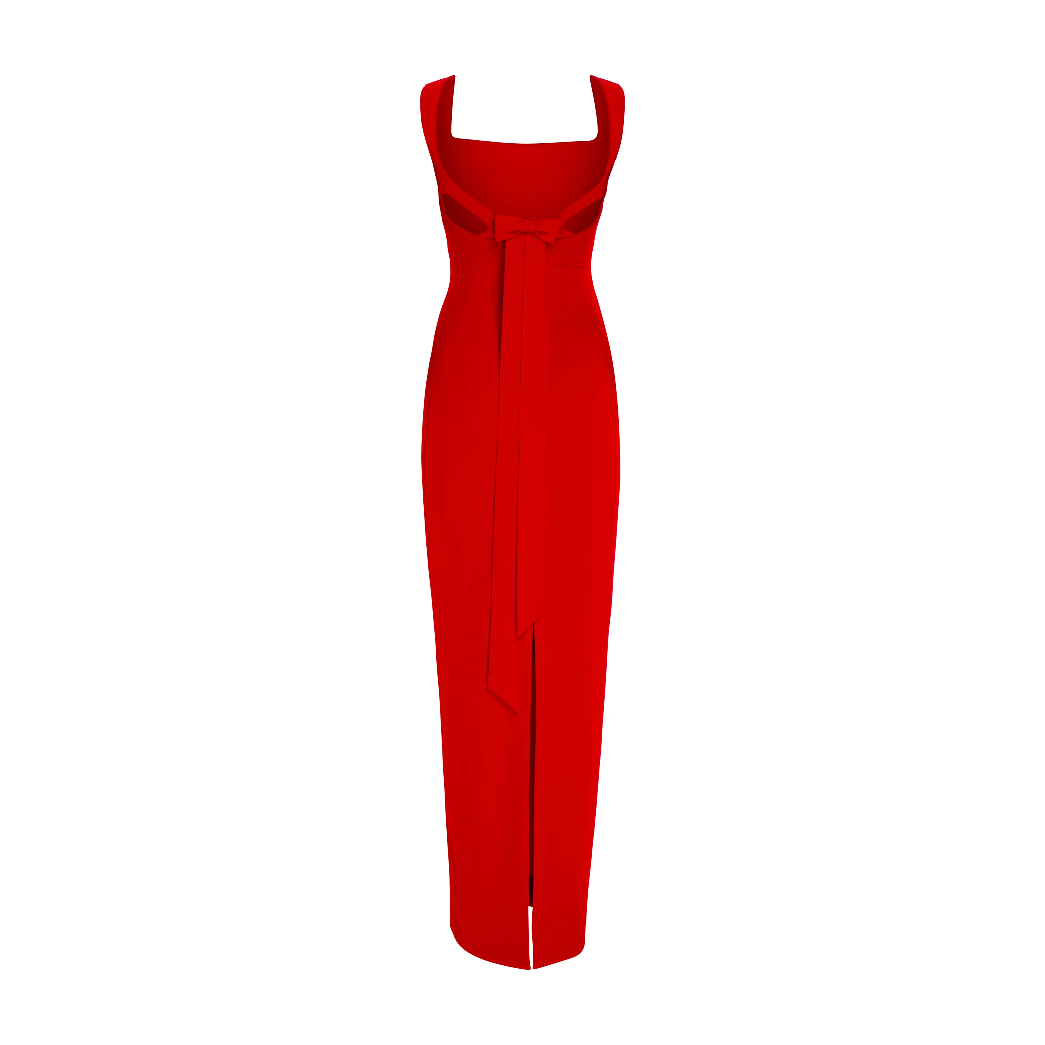 Body Con Crepe Dress - Image 3