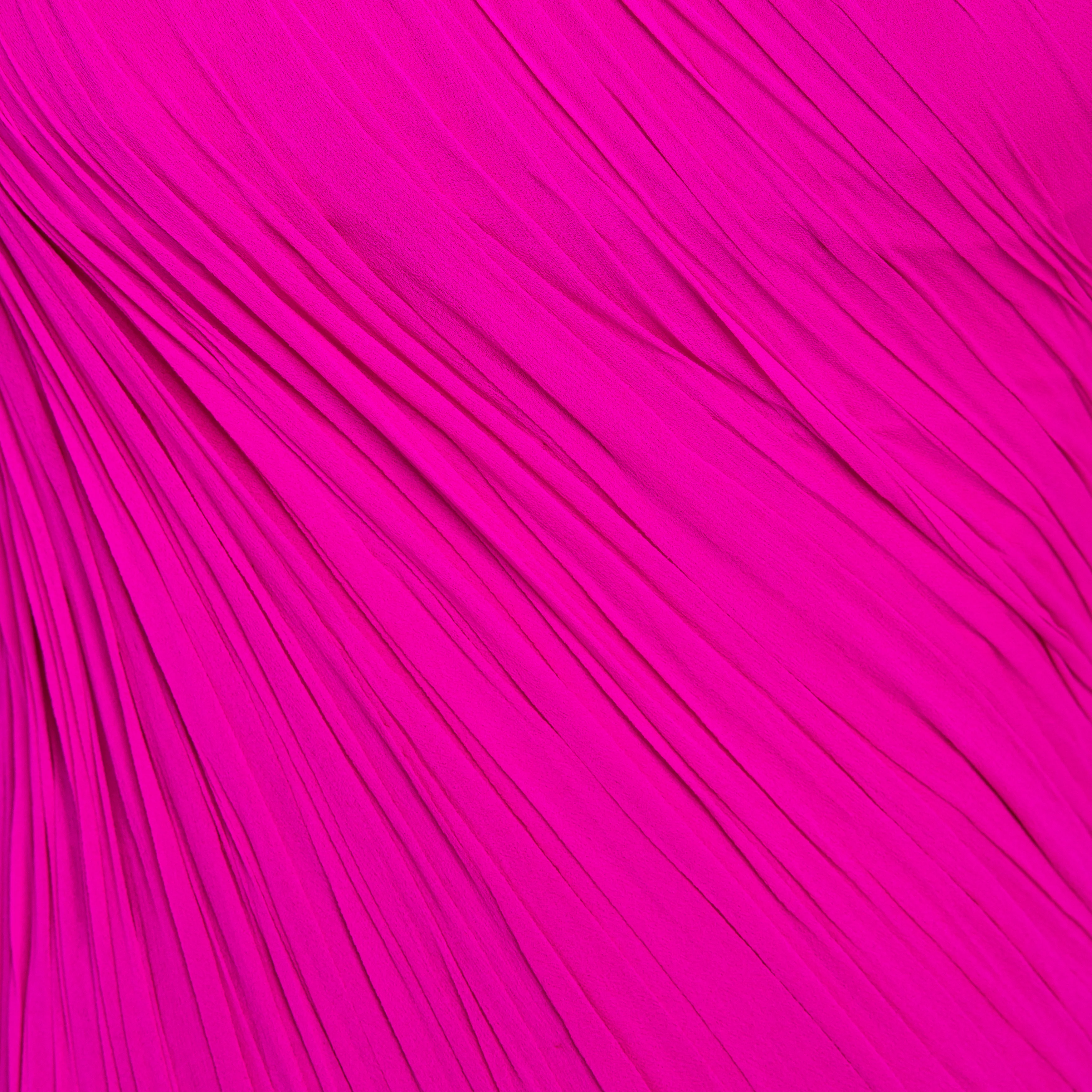 Single-Shoulder Pleated Sash Dress - Image 6