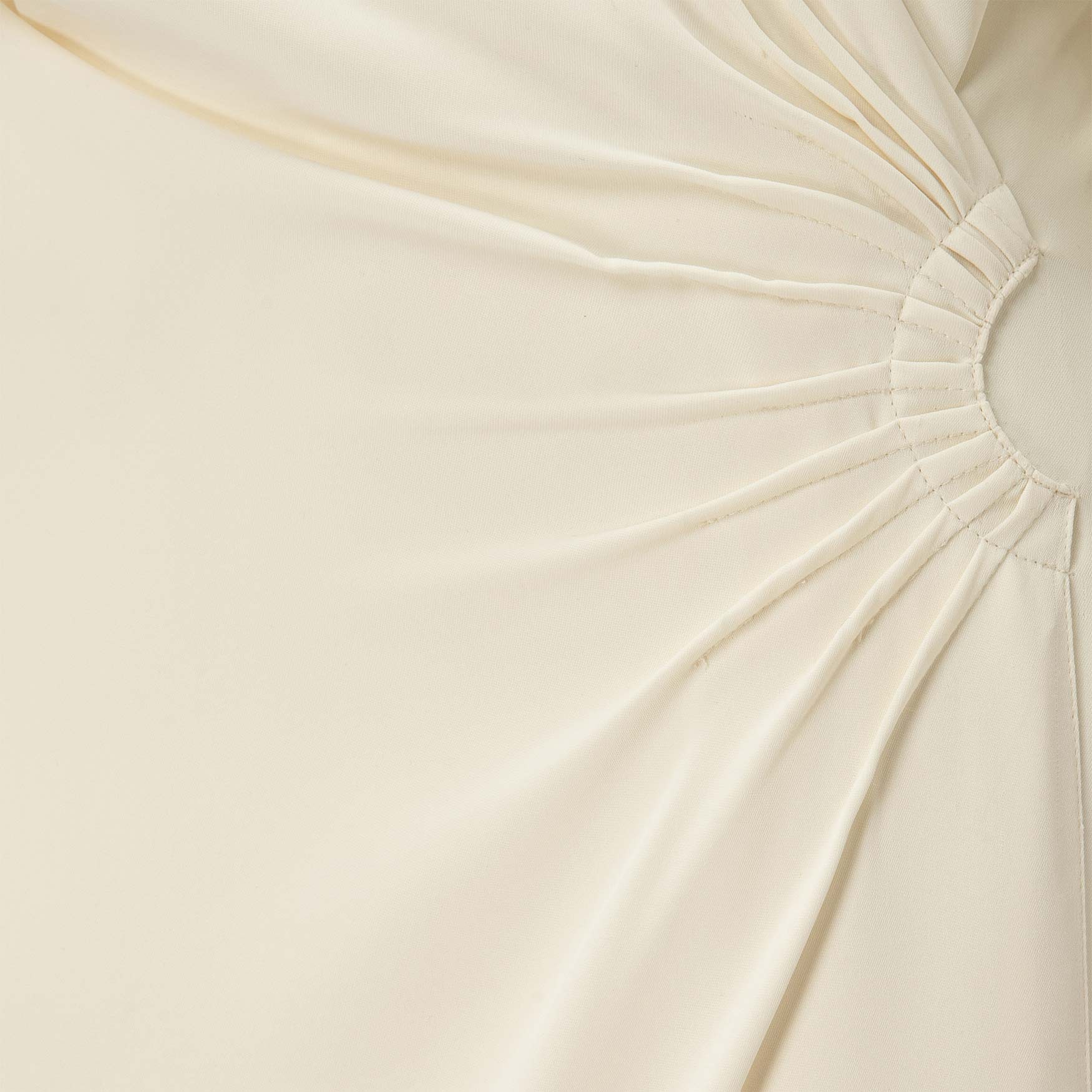 Crepe Mid-Length Dress - Image 4