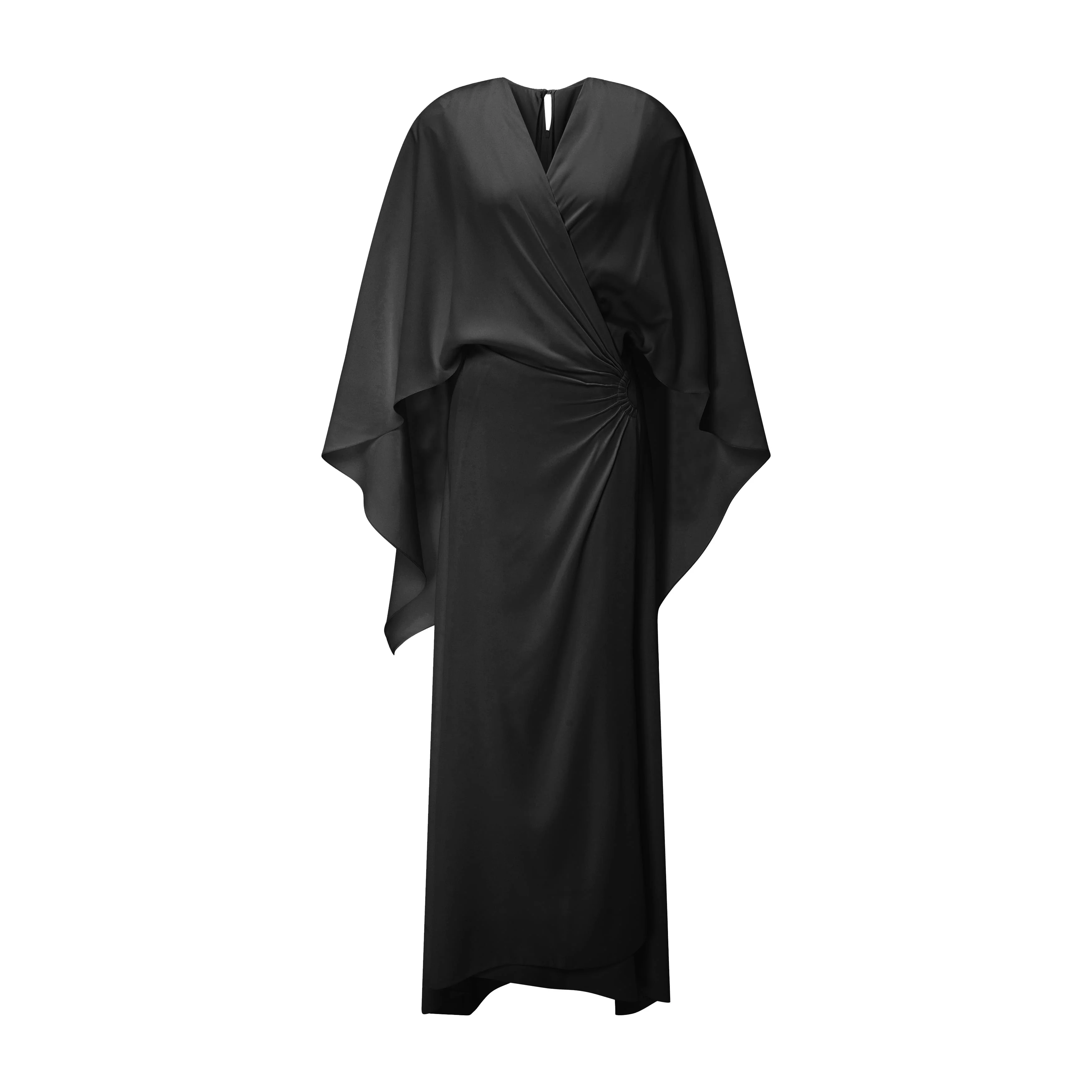 Crepe Mid-Length Dress - Image 5