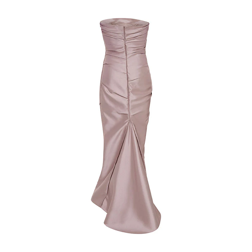 DRAPED MIKADO GOWN - Image 4