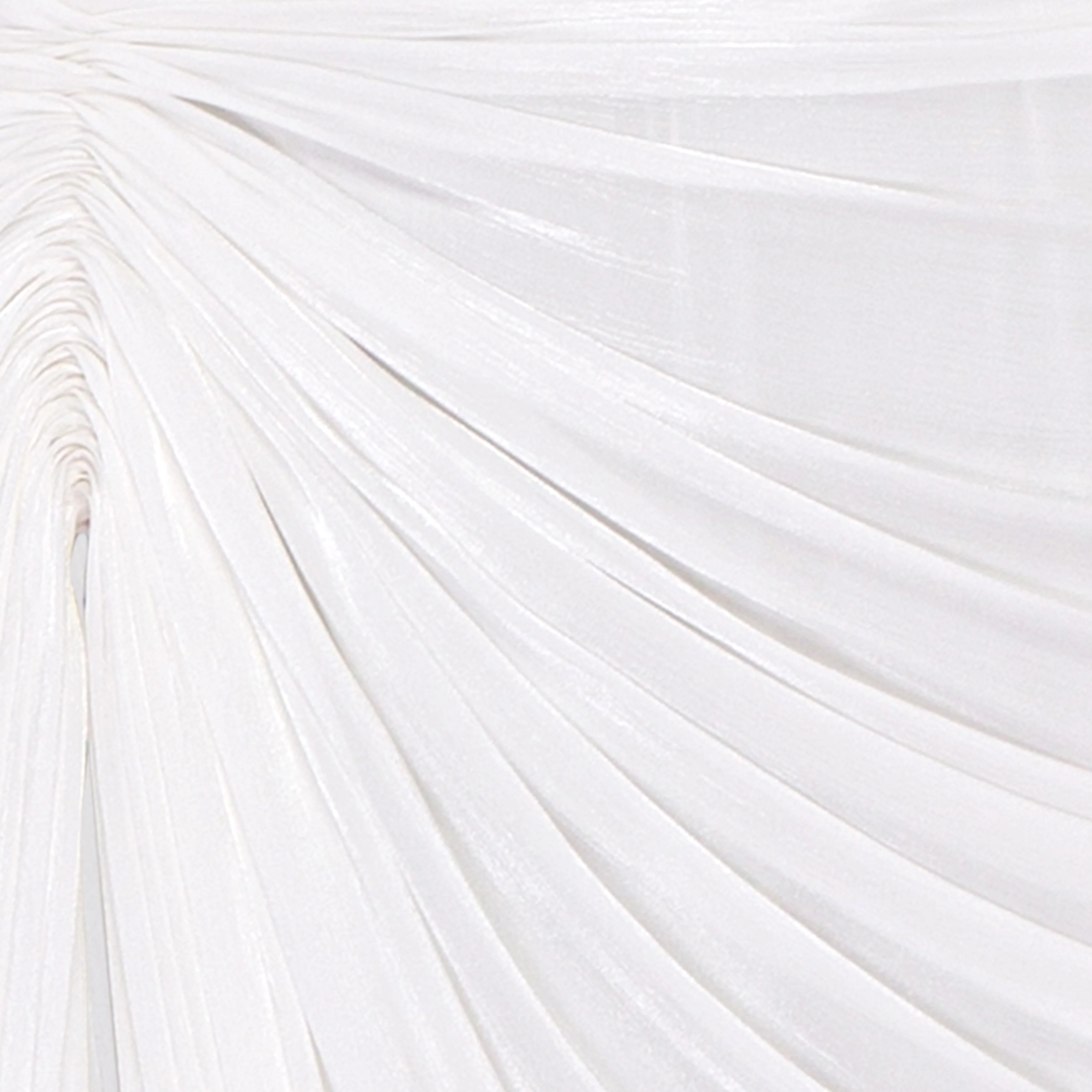 Draped Satin - like Skirt - Image 4