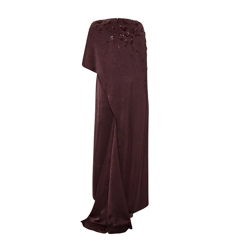 EMBODIED LONG FRONT CAPE GOWN - Image 3