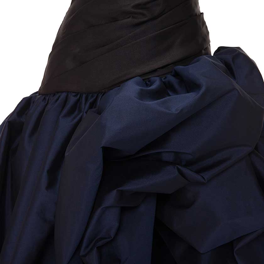 MIKADO AND TAFFETA SKIRT GOWN - Image 5