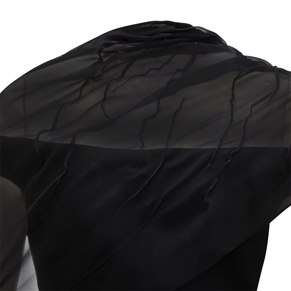 OFF SHOULDER CREPE DRESS WITH CORSET INSIDE - Image 6