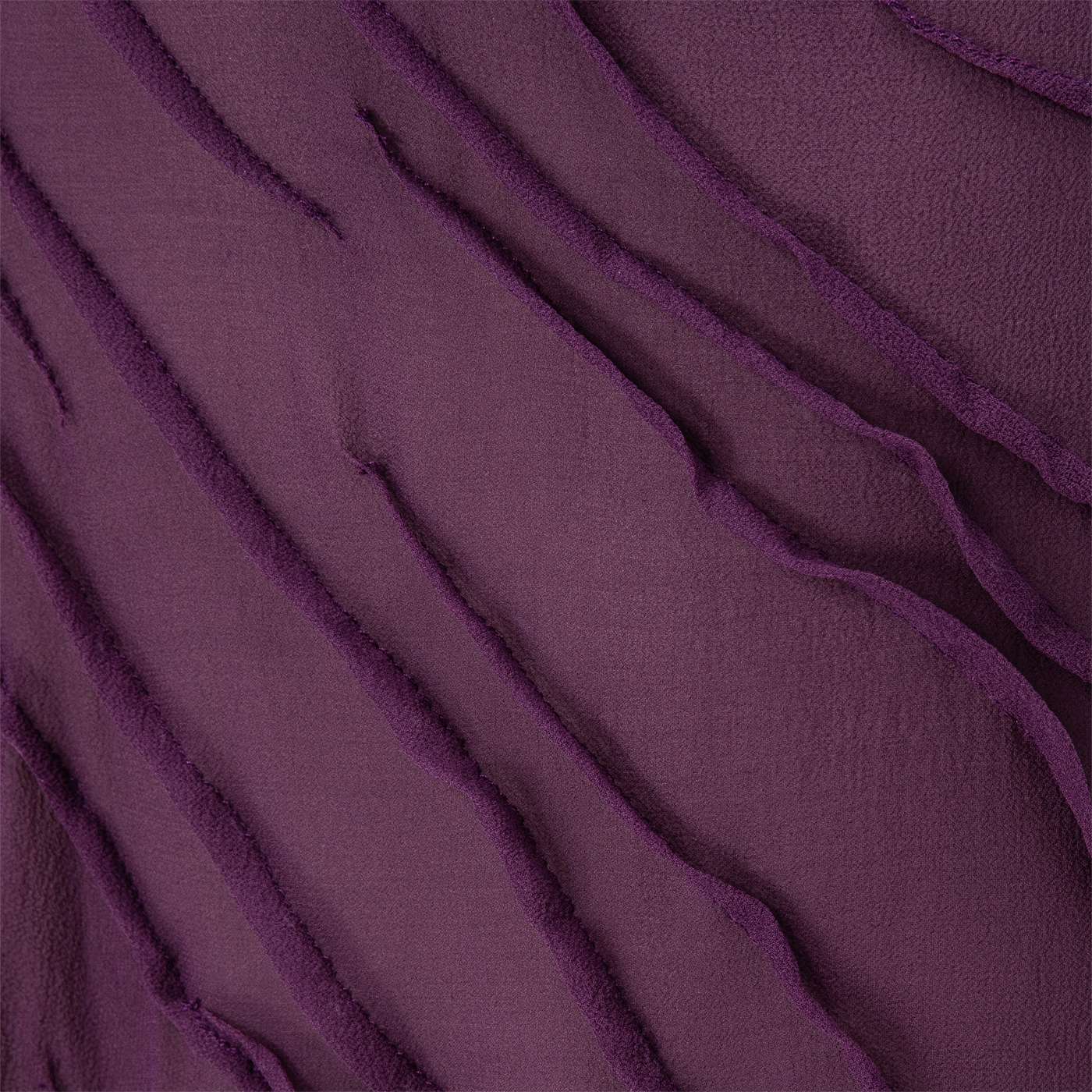 One Shoulder Silk Georgette Dress - Image 6