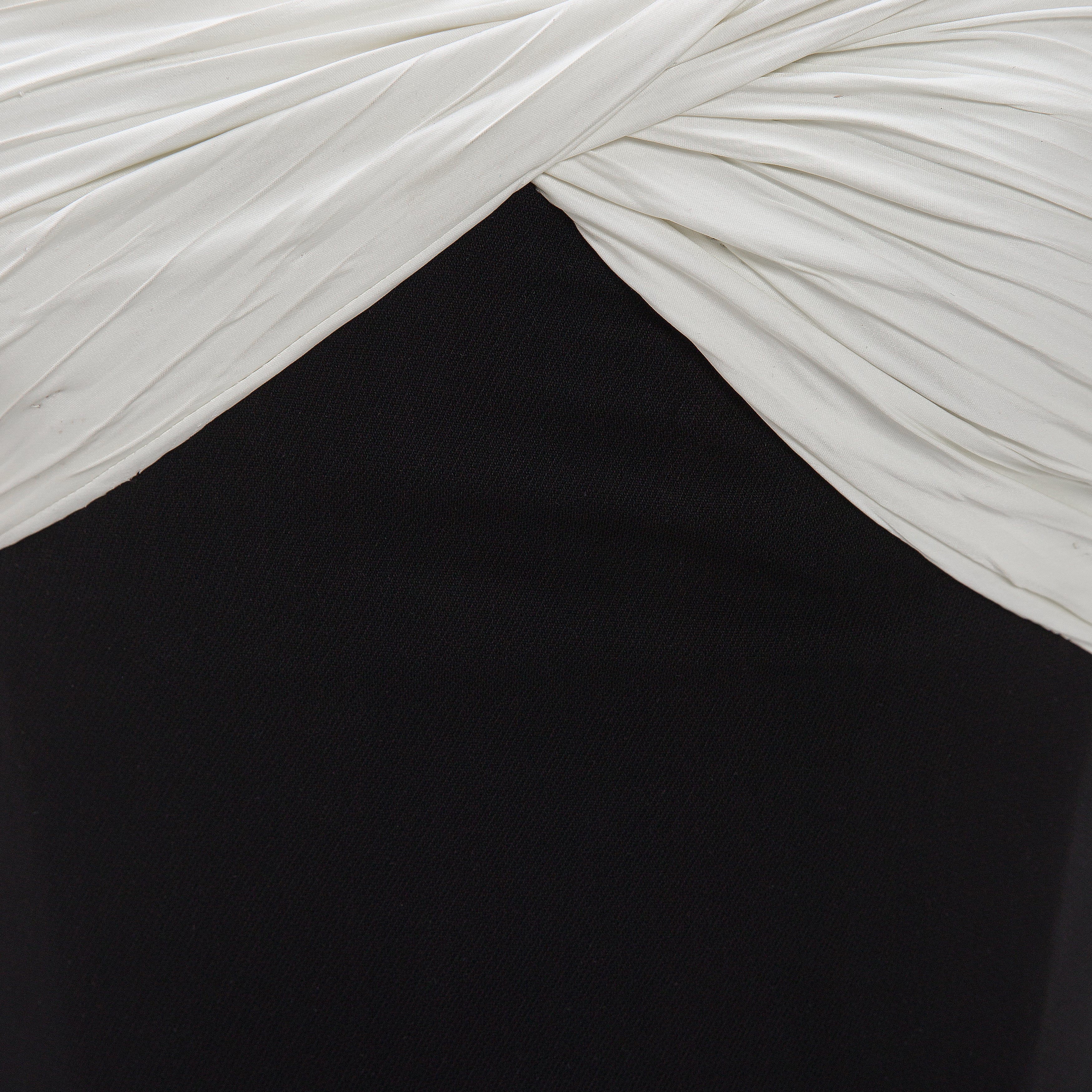Pleated Silk Crepe Gown - Image 3