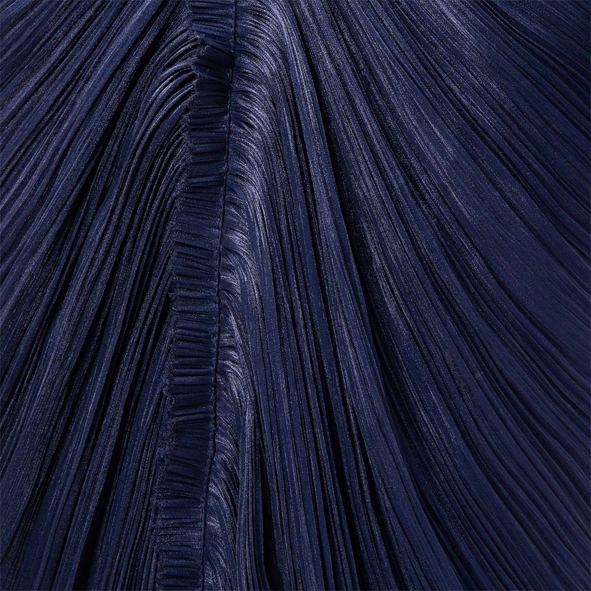 Pleated Silk Dress - Image 5