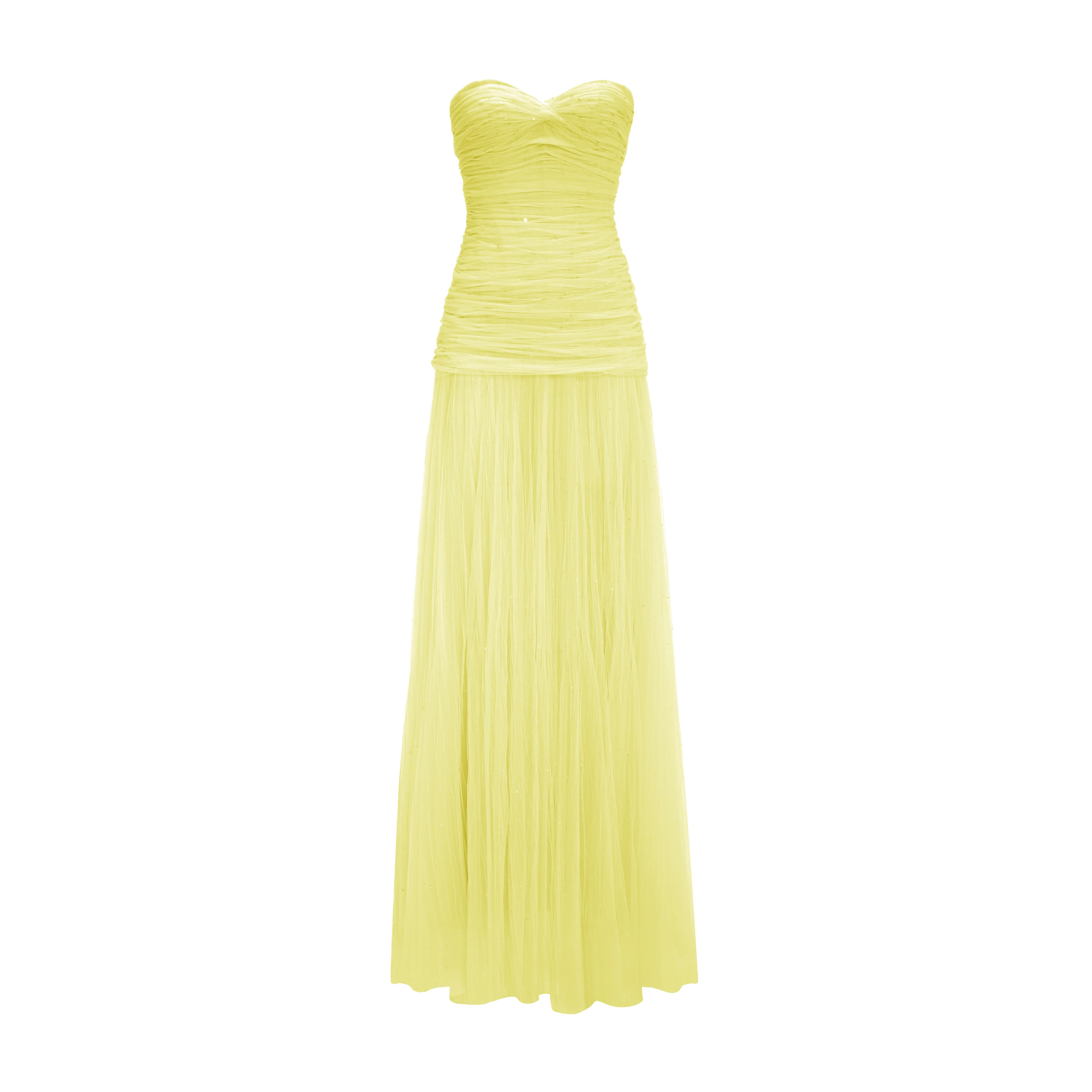 Sequined Embroidered Tulle Dress - Image 6