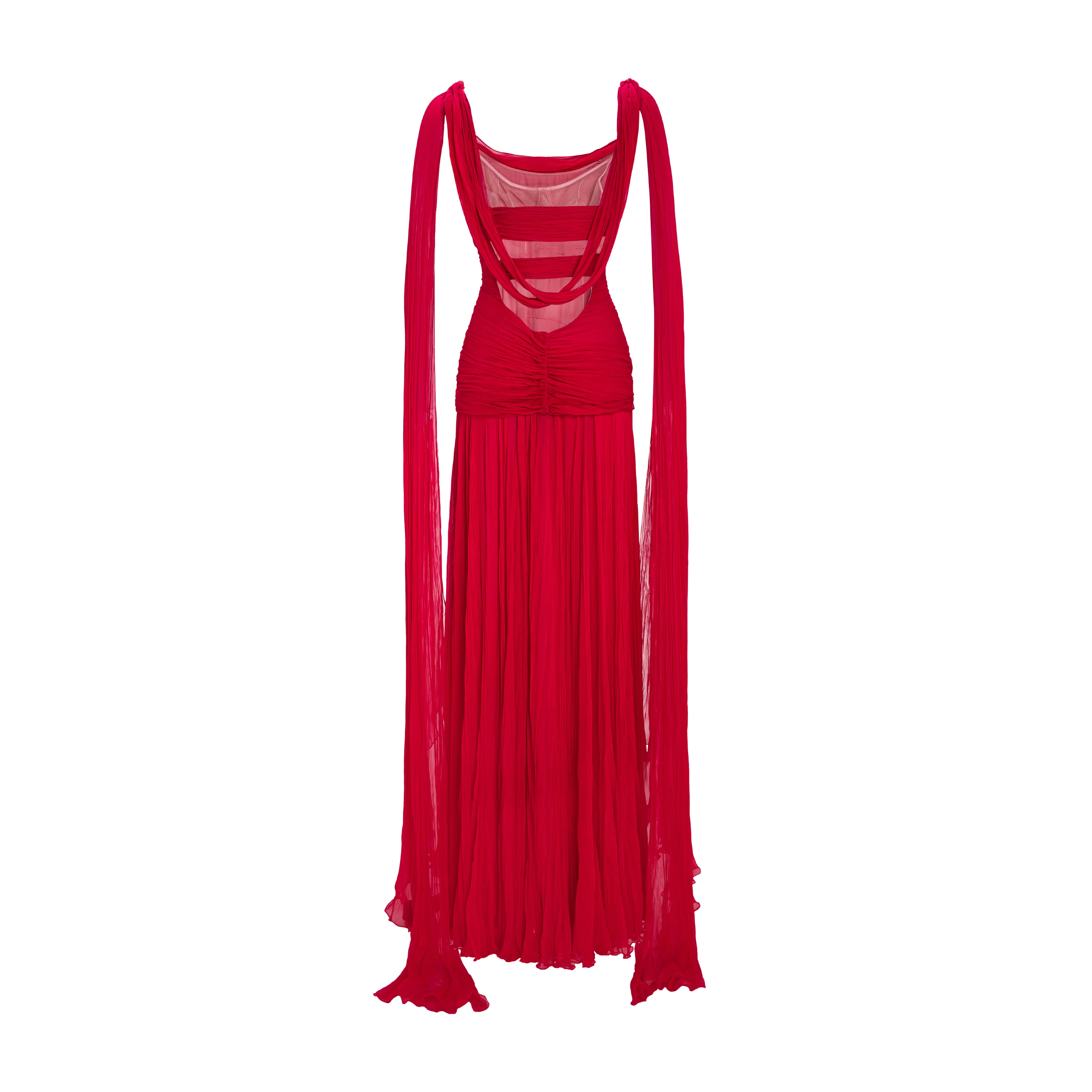 Silky Geogette Dress - Image 3