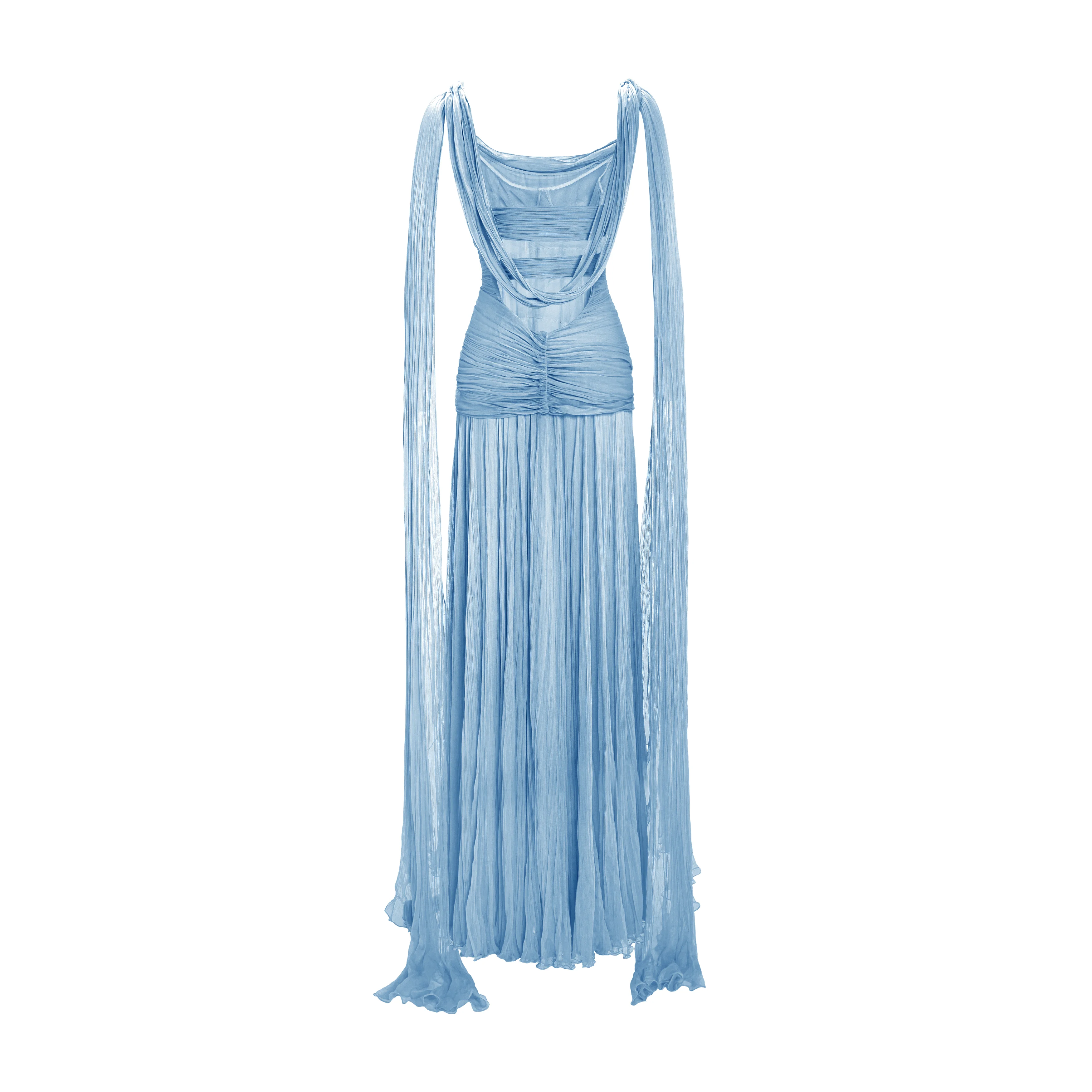 Silky Geogette Dress - Image 6