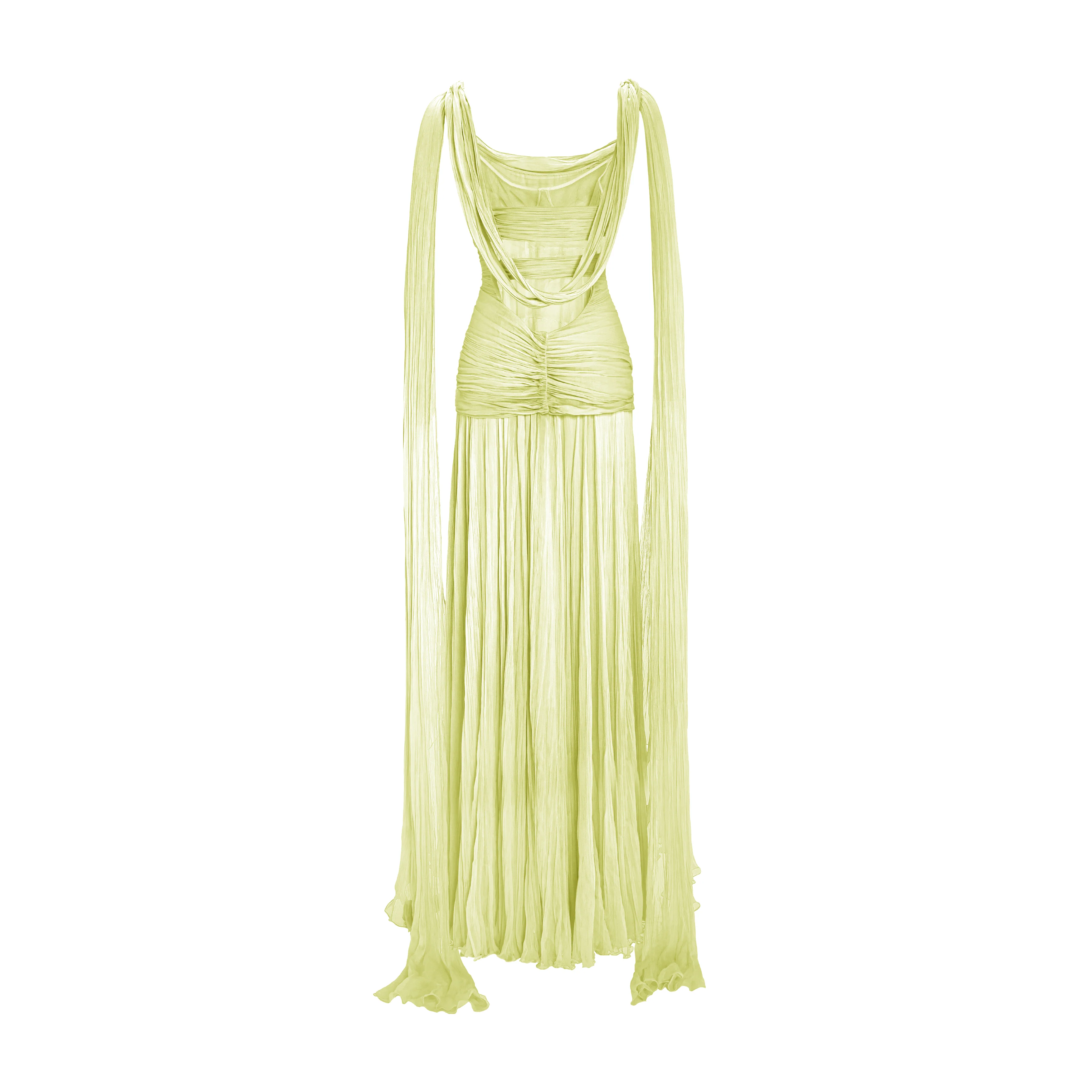 Silky Geogette Dress - Image 8