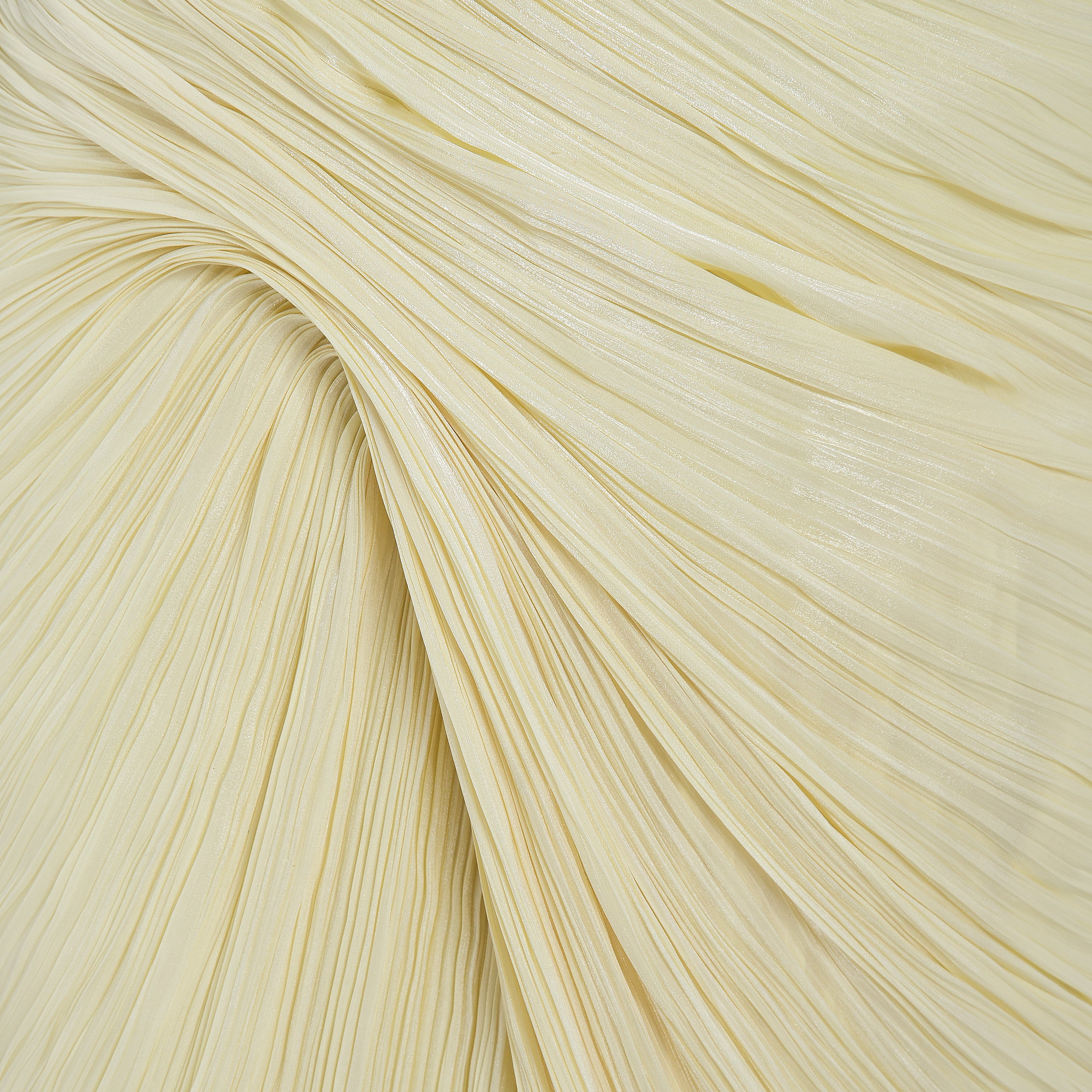 Single-Shoulder Sash Silk Gown - Image 8