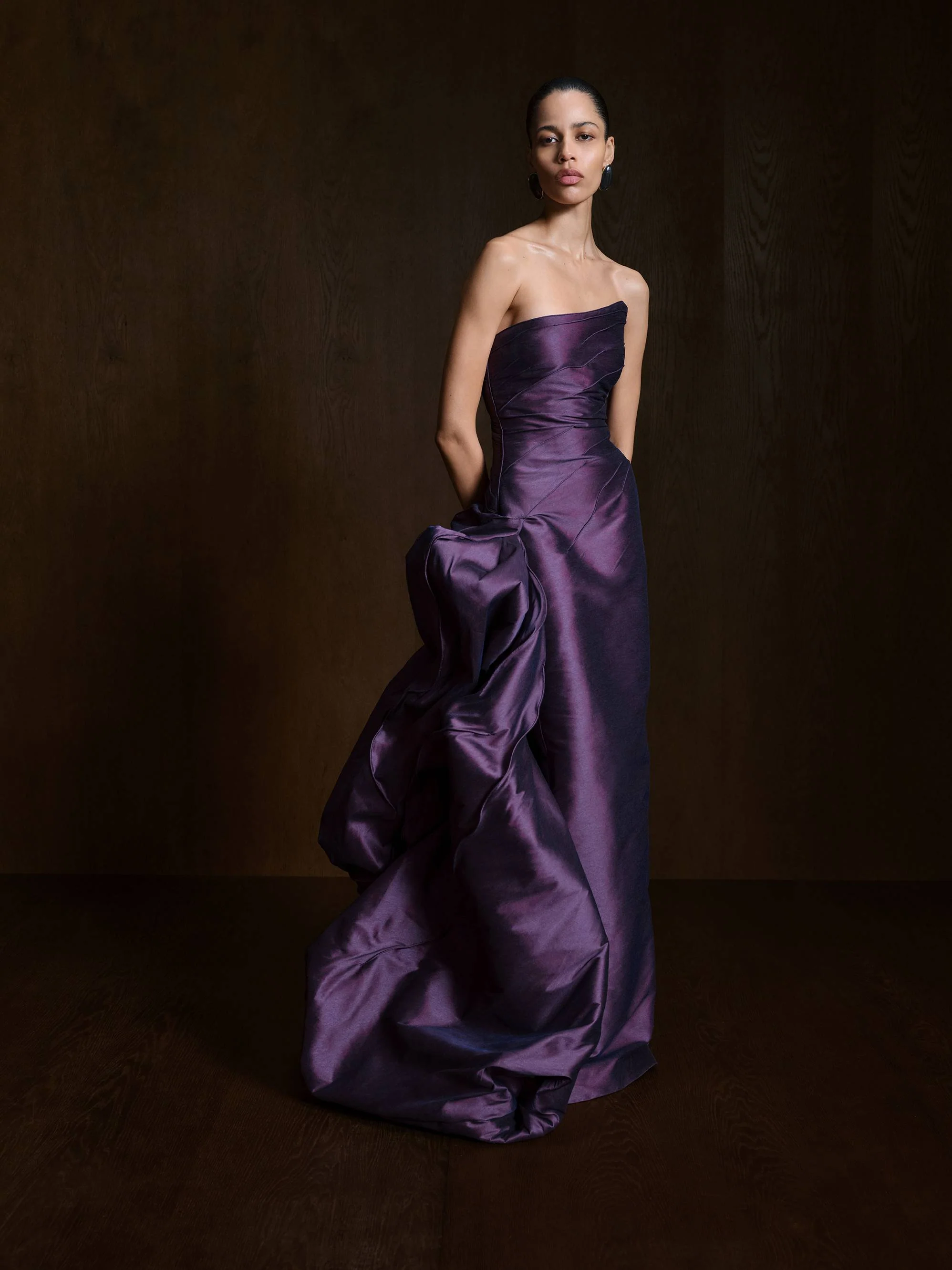 Strapless Casablanca Dress With Detachable Tail - Image 2